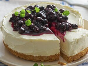 Cheesecake casera