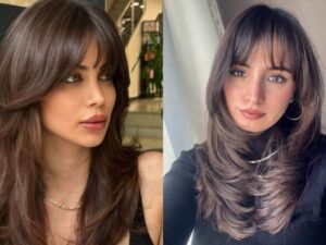 10 flequillos en tendencia para 2025 que afinan las facciones y rejuvenecen a cualquier edad